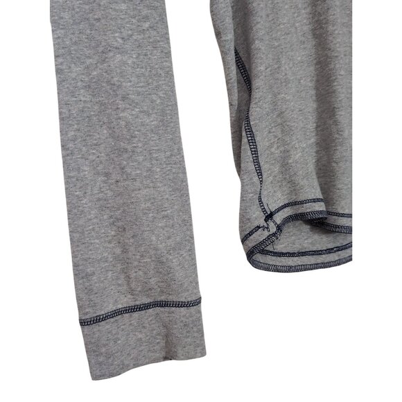 Harley Davidson Hoodie Shirt Womens L Gray Long Sleeve Stretch Motorcycle Biker - Picture 5 of 10